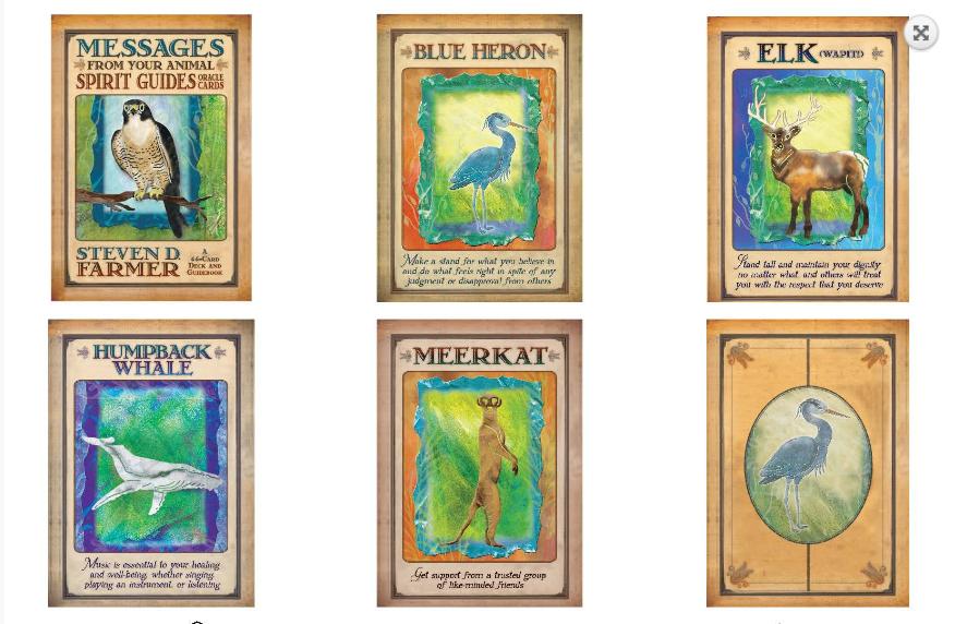 Messages From Your Animal Spirit Guides Oracle kortos Hay House