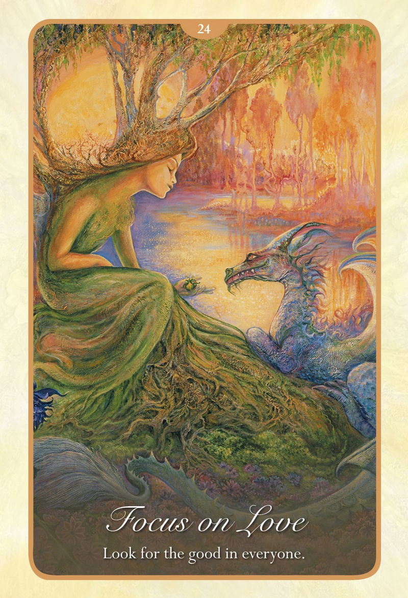 Whispers of love Oracle Kortos Blue Angel