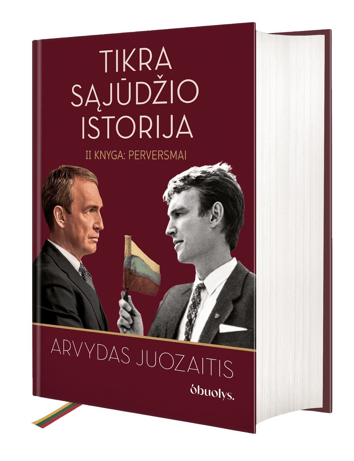 Tikra Sąjūdžio istorija. II knyga – Perversmai + Arvydo Juozaičio autografas ir dovana