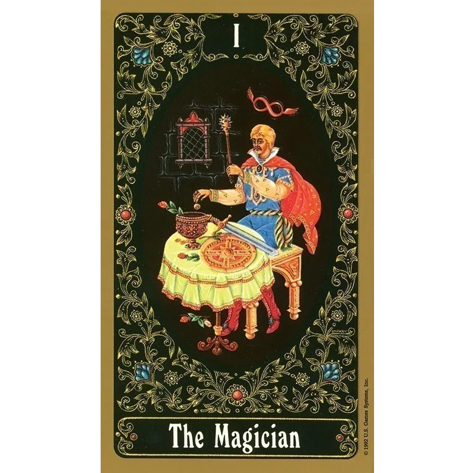 Russian Tarot of St Petersburg Taro kortos US Games Systems