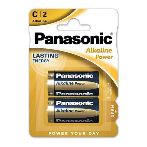 Panasonic C Alkaline Power šarminės baterijos 2 vnt.