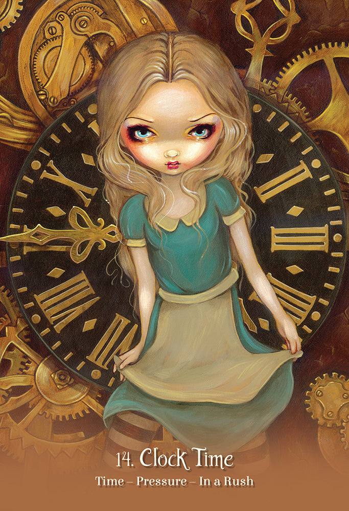 Alice: The Wonderland Taro kortos Blue Angel