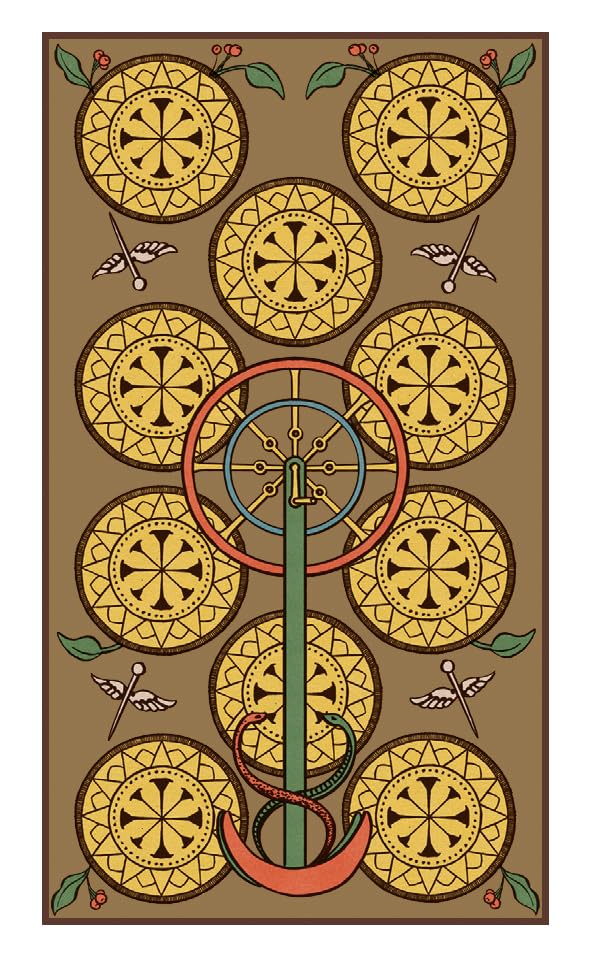 Symbolic Tarot of Wirth Mini - Kišeninio Dydžio Kortos Lo Scarabeo