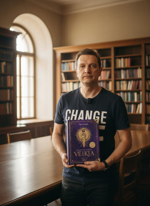 Persekiojama, atmesta, uždrausta, bet VEIKIA: Ugnius Kiguolis ir pirmoji knyga apie radioniką lietuviškai