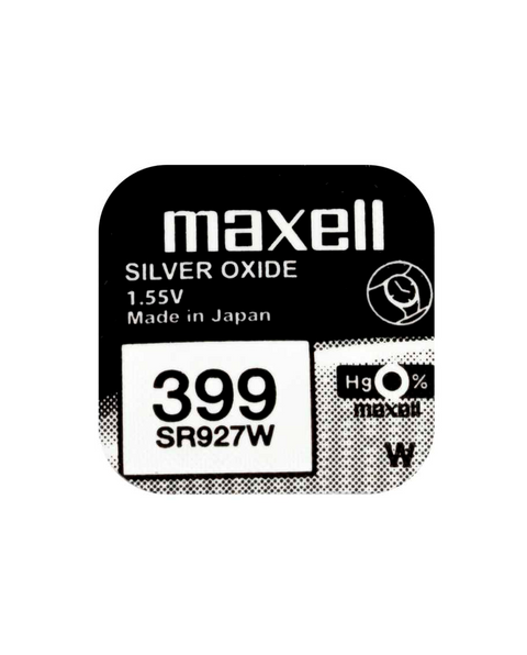 Maxell 399 (SR927W) baterijos 10 vnt.