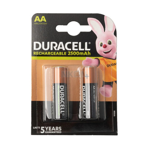 Duracell AA Rechargeable 2500mAh įkraunamos baterijos 2 vnt.