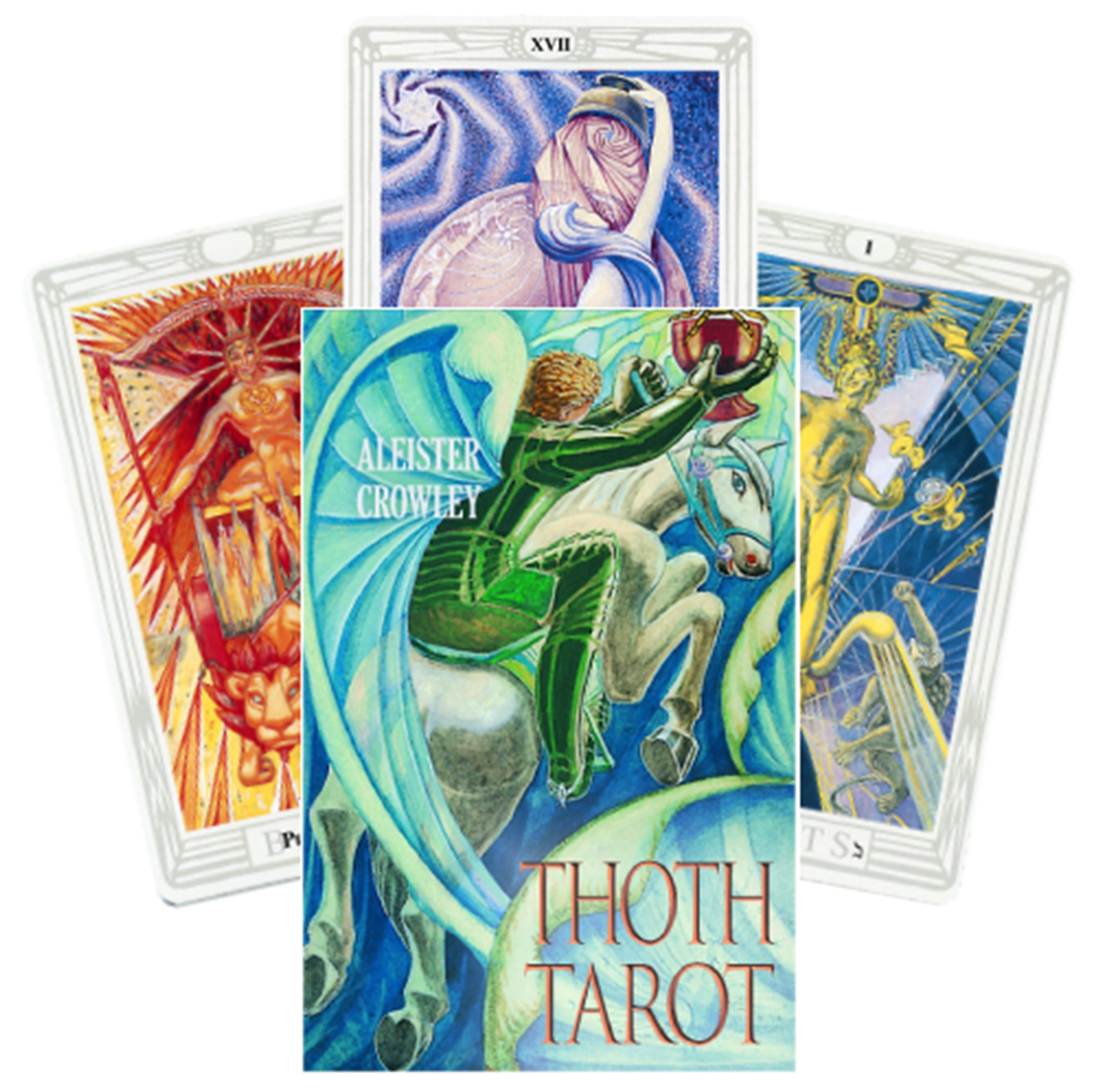 Aleister Crowley Thoth Tarot Standard French Edition kortos AGM