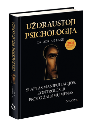 Uždraustoji psichologija: slaptas manipuliacijos, kontrolės ir proto žaidimų menas