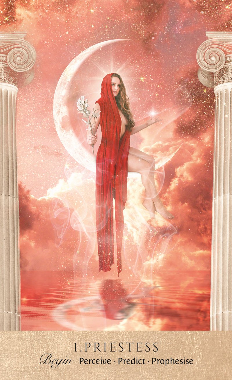 Oracle of Delphi kortos Blue Angel