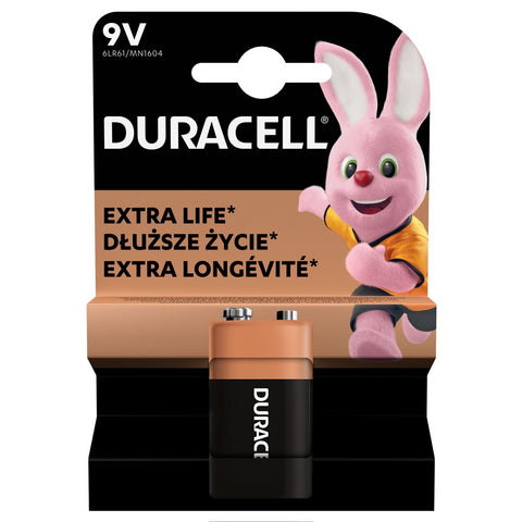 Duracell 9V šarminė baterija 1 vnt.
