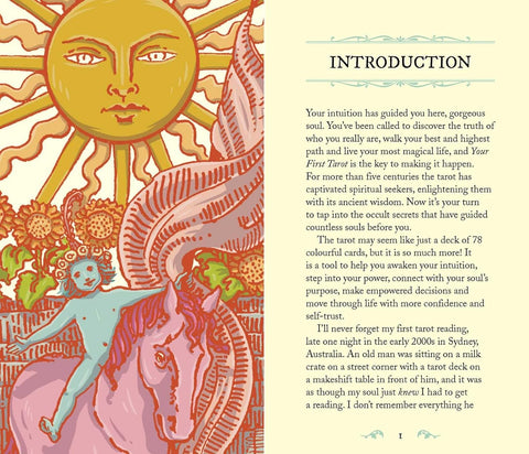 Your First Tarot kortos Rockpool Publishing