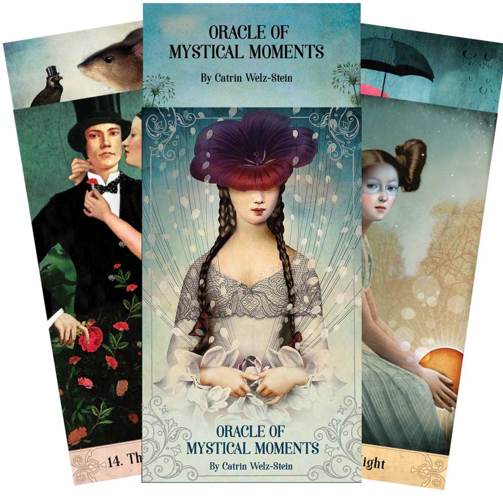 ORACLE OF MYSTICAL MOMENTS: magiška kelionė su orakulo kortomis per vaizduotę ir fantaziją