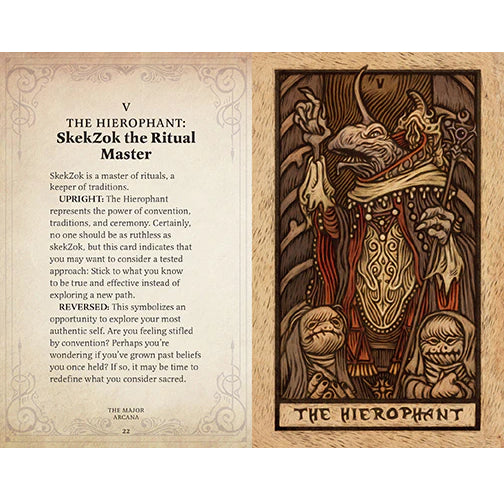 The Dark Crystal Taro kortos ir vadovas Insight Editions