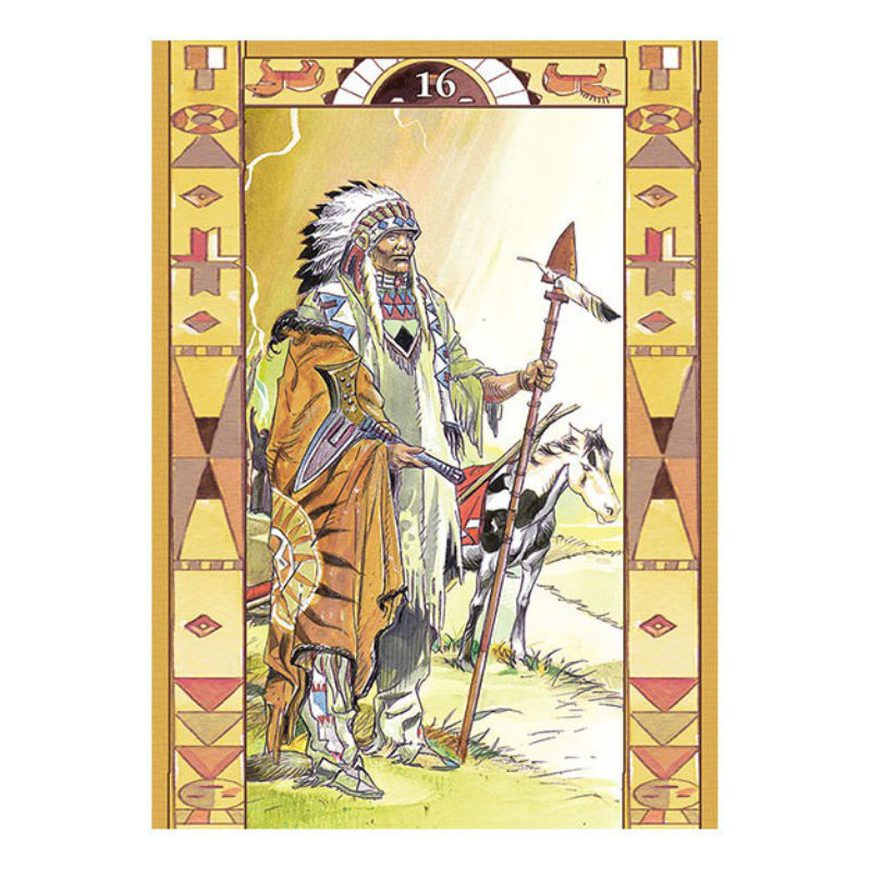 Native American Spirituality Oracle Kortos Lo Scarabeo
