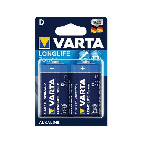 Varta D Long Life Power šarminės baterijos 2 vnt.
