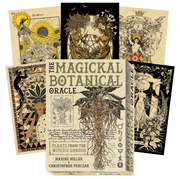 THE MAGICKAL BOTANICAL ORACLE: augalų išmintis iš raganos sodo – orakulo kortos + knyga