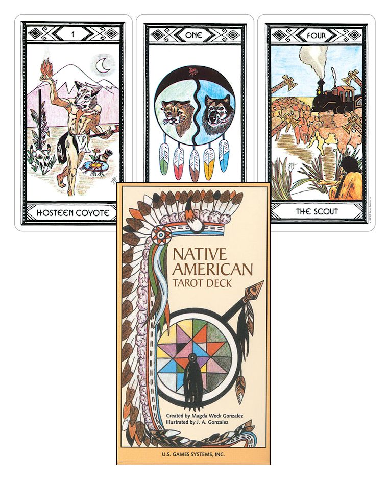 Native American Taro kortos Us Games Systems
