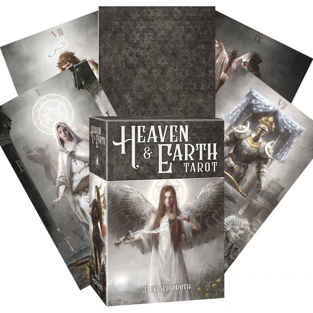 HEAVEN & EARTH TAROT: mitologinė galia ir dvasinės įžvalgos Rider–Waite tradicijoje