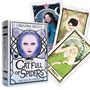 Christina Ricci's Cat Full of Spiders Taro kortos ir vadovas Insight Editions