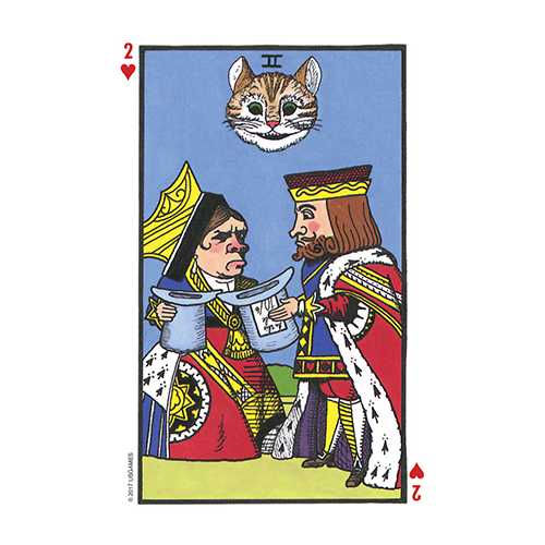 The Wonderland Taro kortos skardinėje dėžutėje US Games Systems