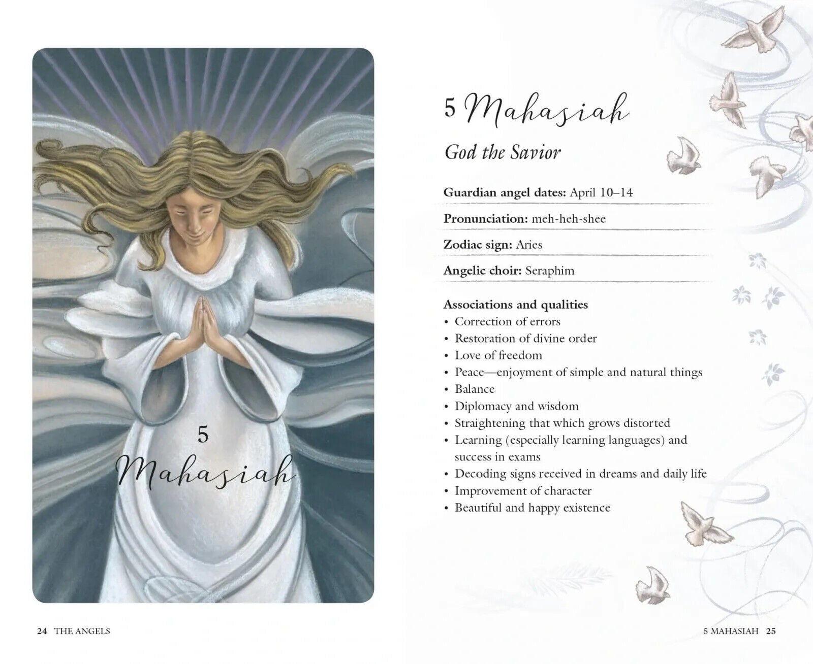 The Guardian Angel Oracle kortų ir knygos rinkinys Cico Books