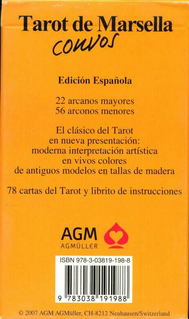 Tarot De Marsella Convos kortos Spanish Edition AGM