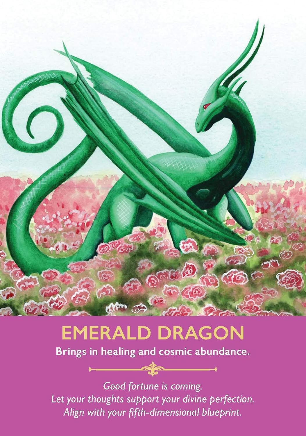 Dragon Oracle kortos Hay House