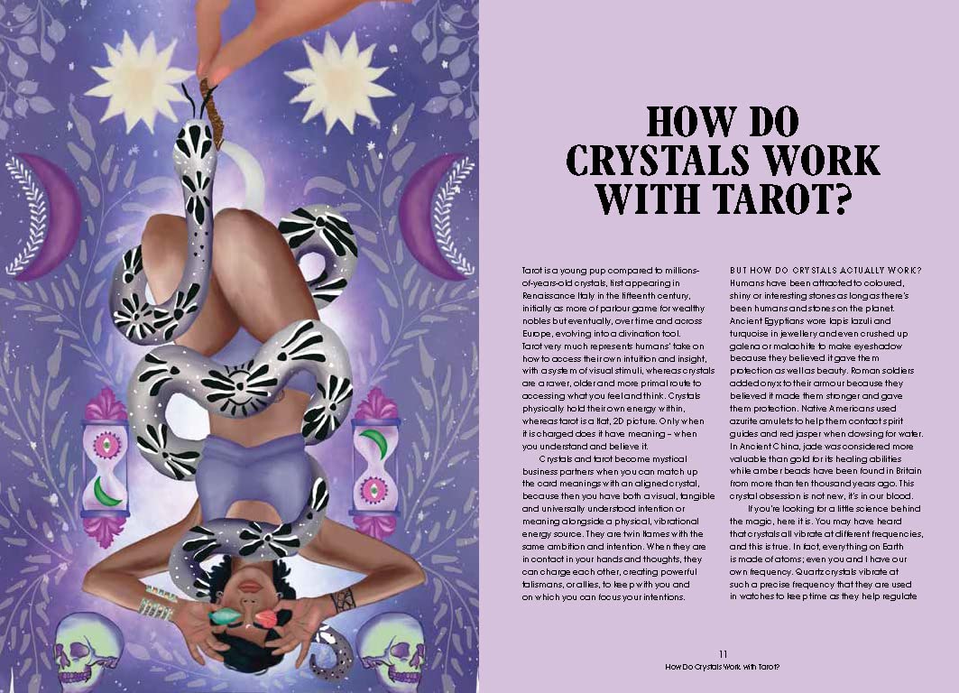 The Crystal Magic Taro kortos Orange Hippo