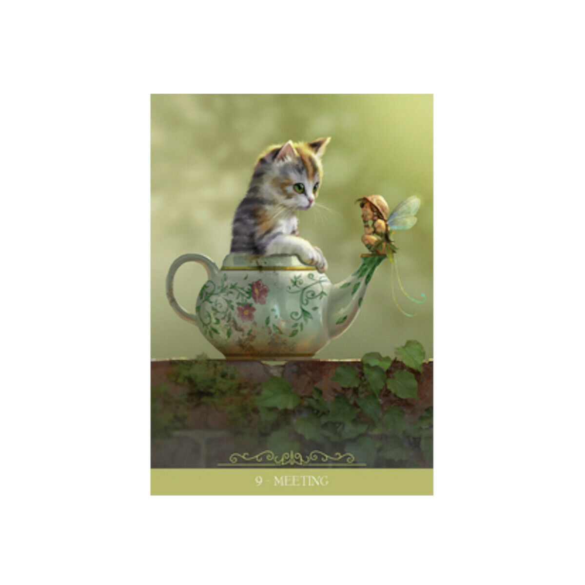 Barbieri Fantasy Cats Oracle kortos Lo Scarabeo