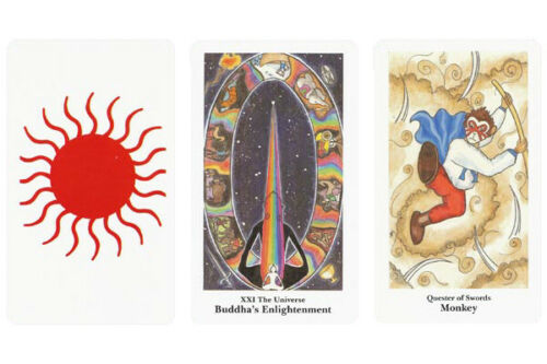 Sol Invictus: The God Tarot kortos Schiffer Publishing