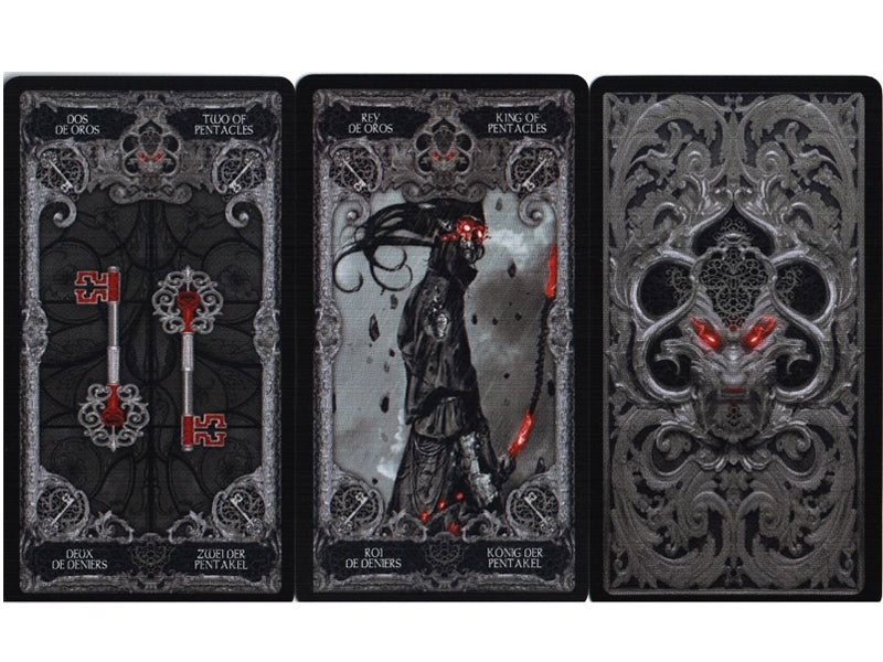 XIII Tarot by Nekro Taro kortos Fournier
