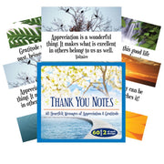 Inspirational Thank You Notes kortos US Games Systems