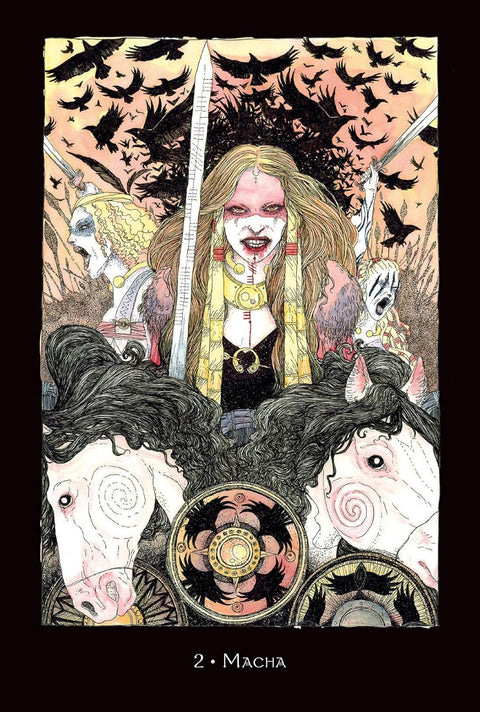 Call of the Morrigan Oracle kortos Llewellyn