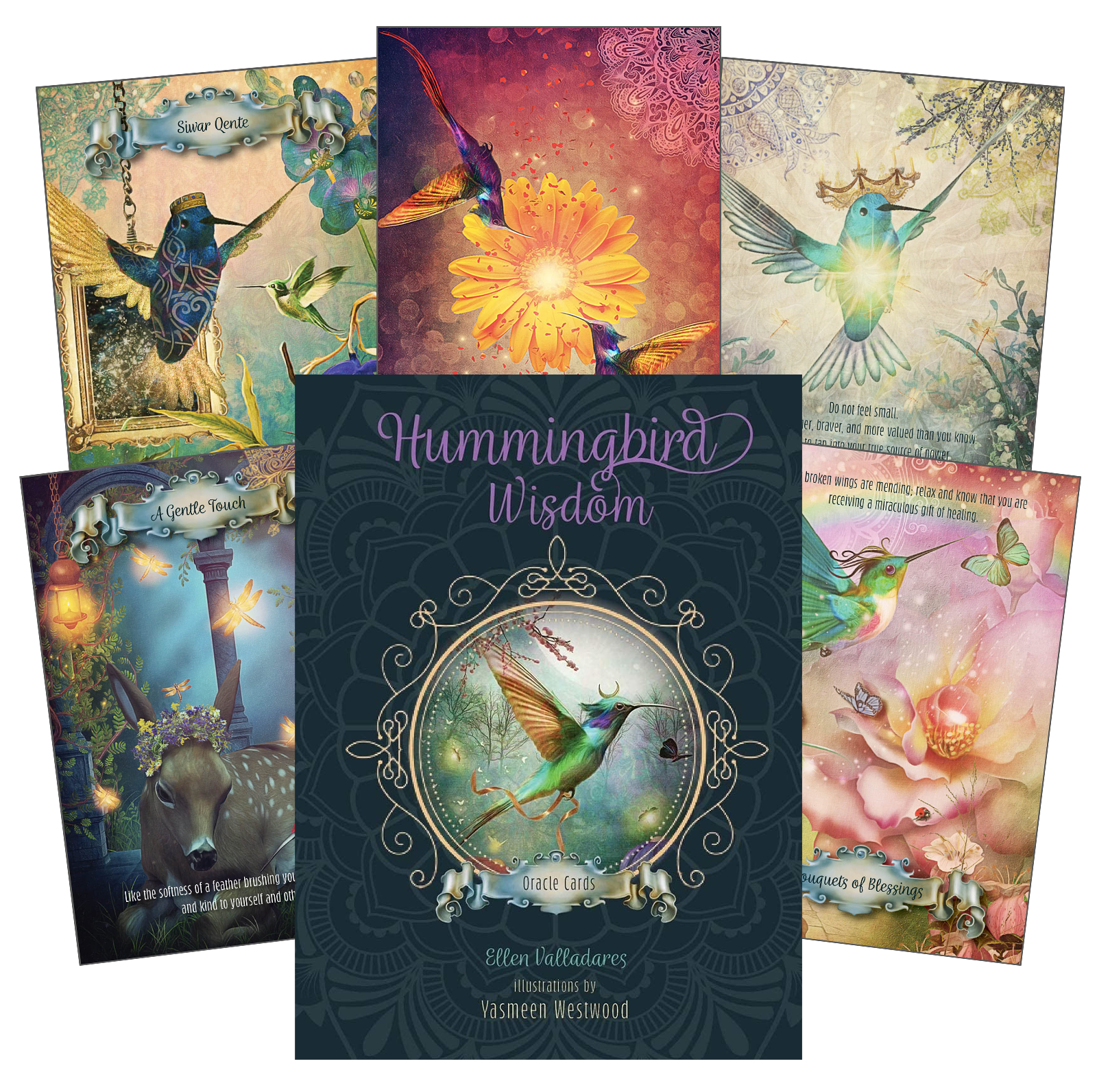Hummingbird Wisdom Oracle kortos Schiffer Publishing
