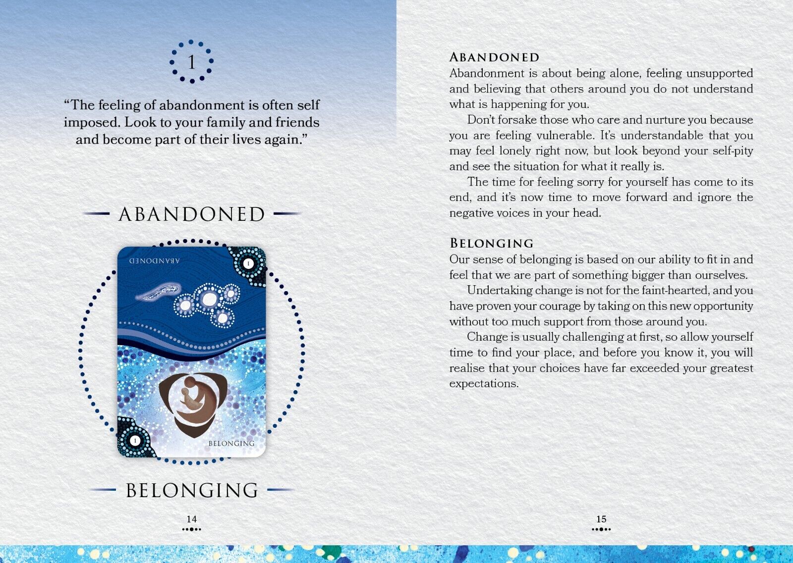 Aboriginal Ancestral Wisdom Oracle kortos Rockpool Publishing