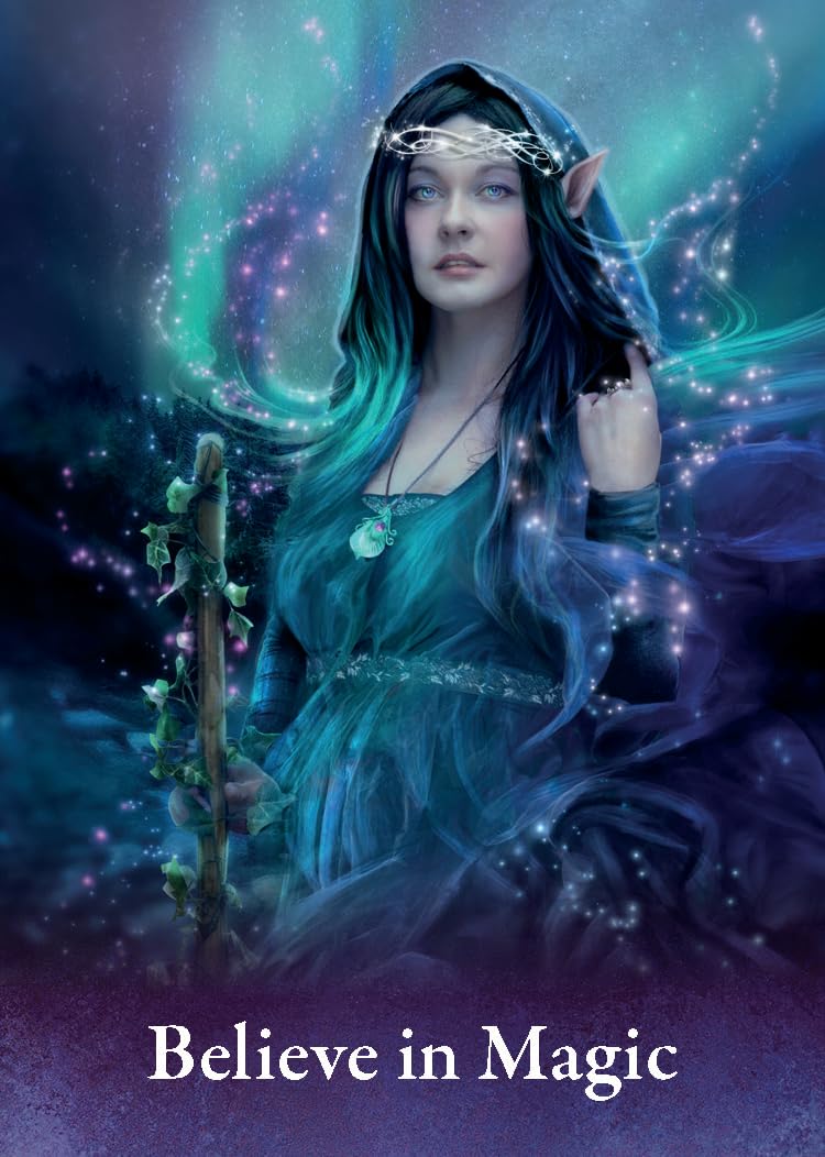 Pocket Oracle of the Fairies kišeninės orakulo kortos Hay House