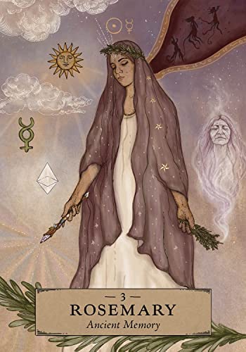 Herbal Astrology Oracle kortos Hay House