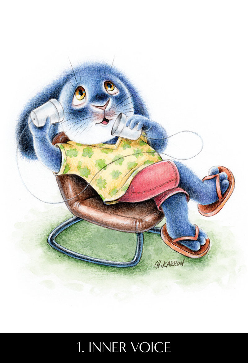 Inner Child Oracle kortos Blue Angel