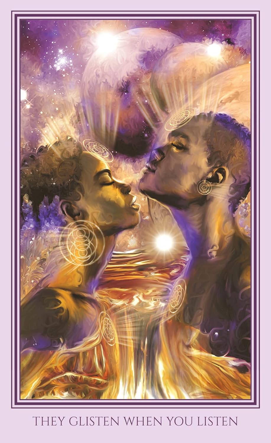 Luminous Humanness Oracle kortos Blue Angel