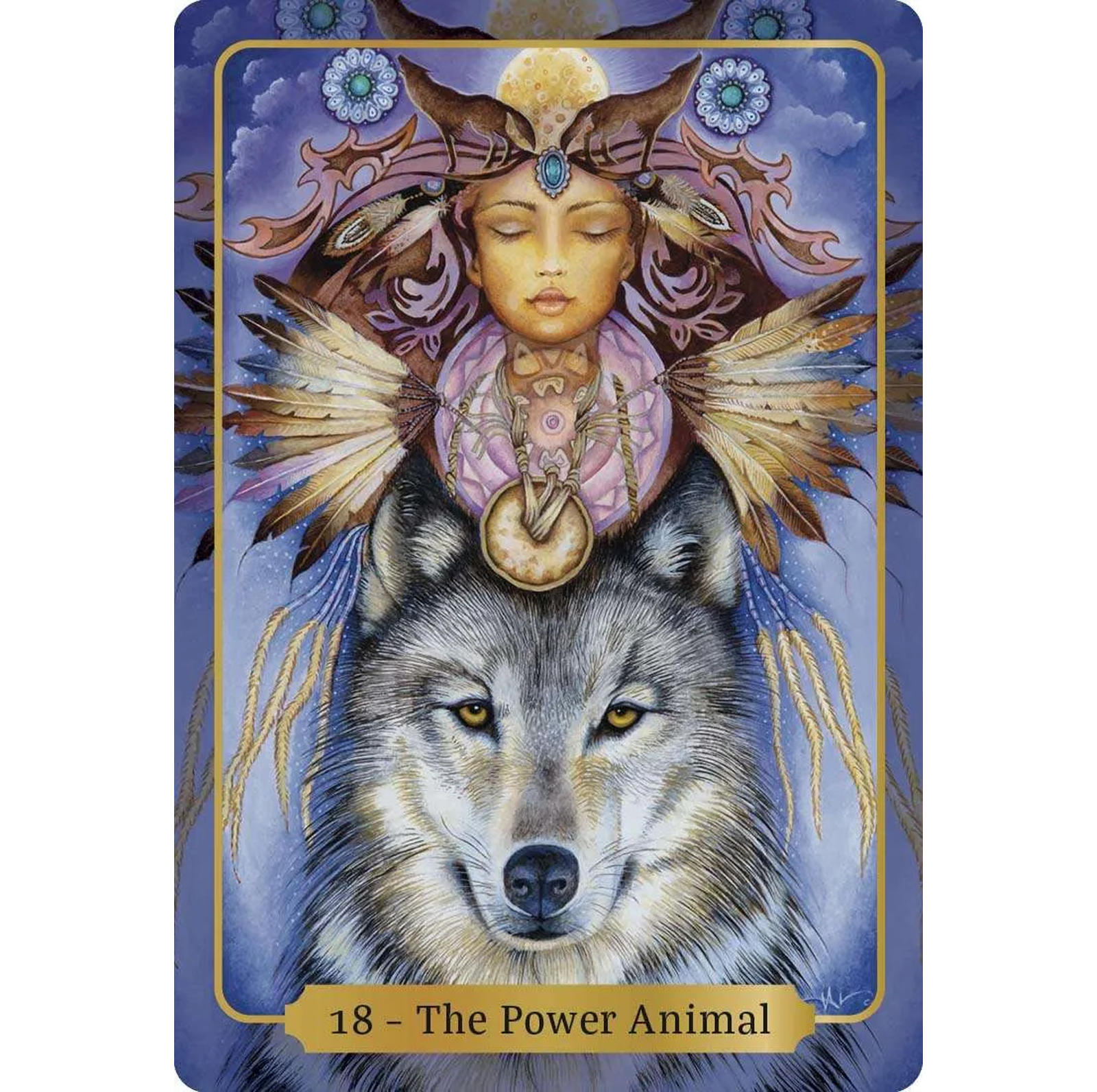 Sacred Blessings Oracle kortos Animal Dreaming