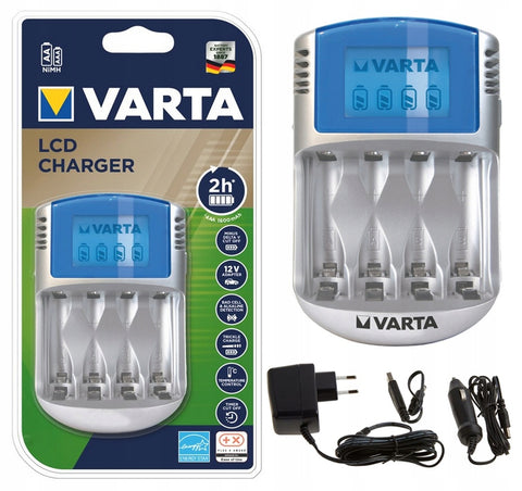 Varta LCD charger 57070 Baterijų įkroviklis