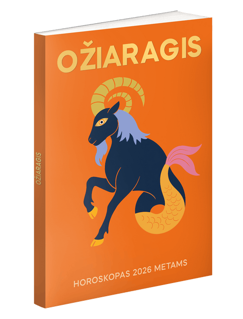 OŽIARAGIS: išsamus asmeninis Jūsų horoskopas 2026 metams
