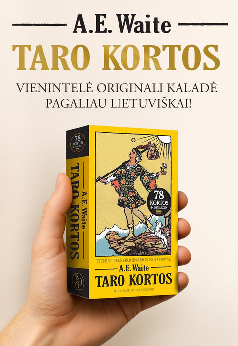 A. E. Waite TARO KORTOS: vienintelė originali kaladė pagaliau lietuviškai! - OBUOLYS