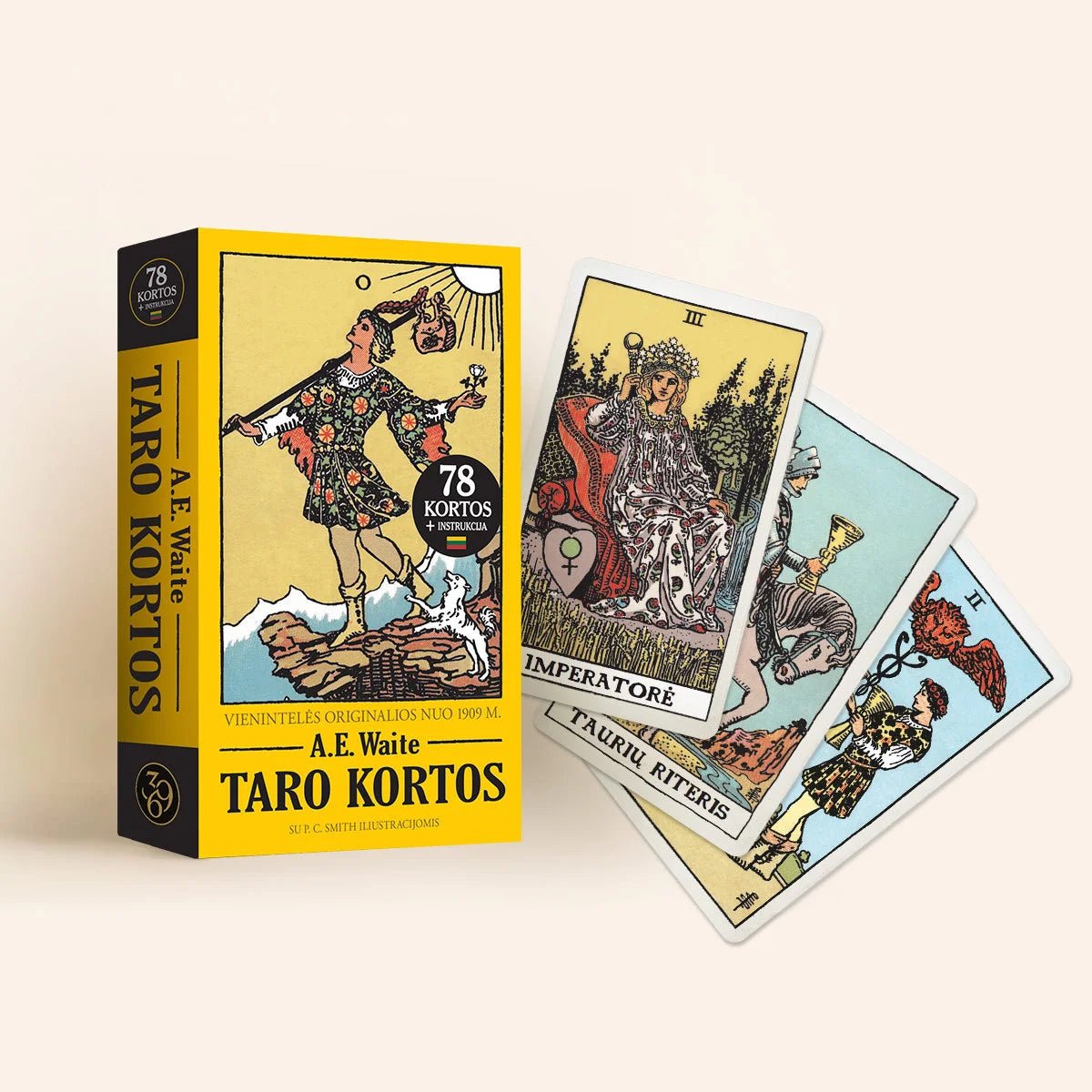 A. E. Waite TARO KORTOS: vienintelė originali kaladė pagaliau lietuviškai! - OBUOLYS