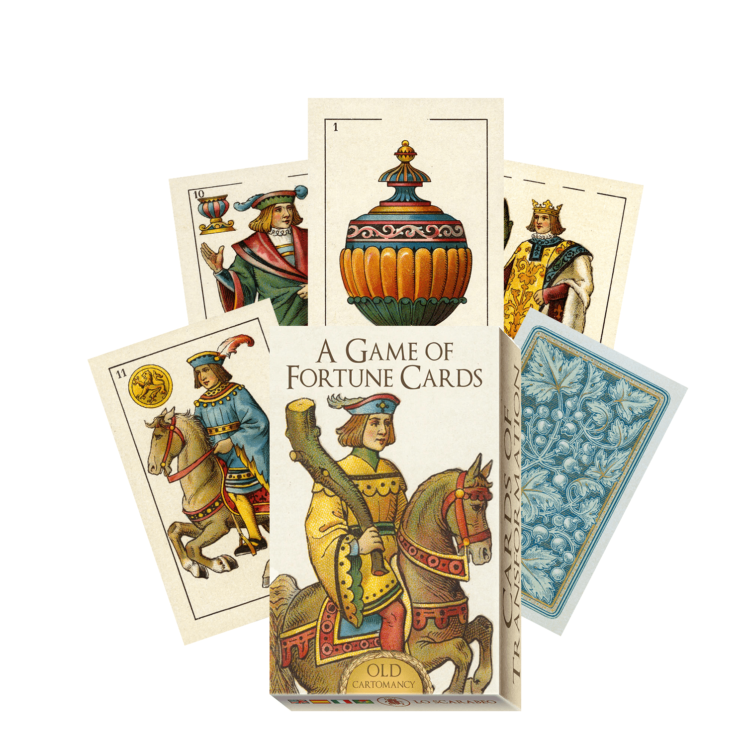 A Game Of Fortune žaidimo kortos Lo Scarabeo - OBUOLYS