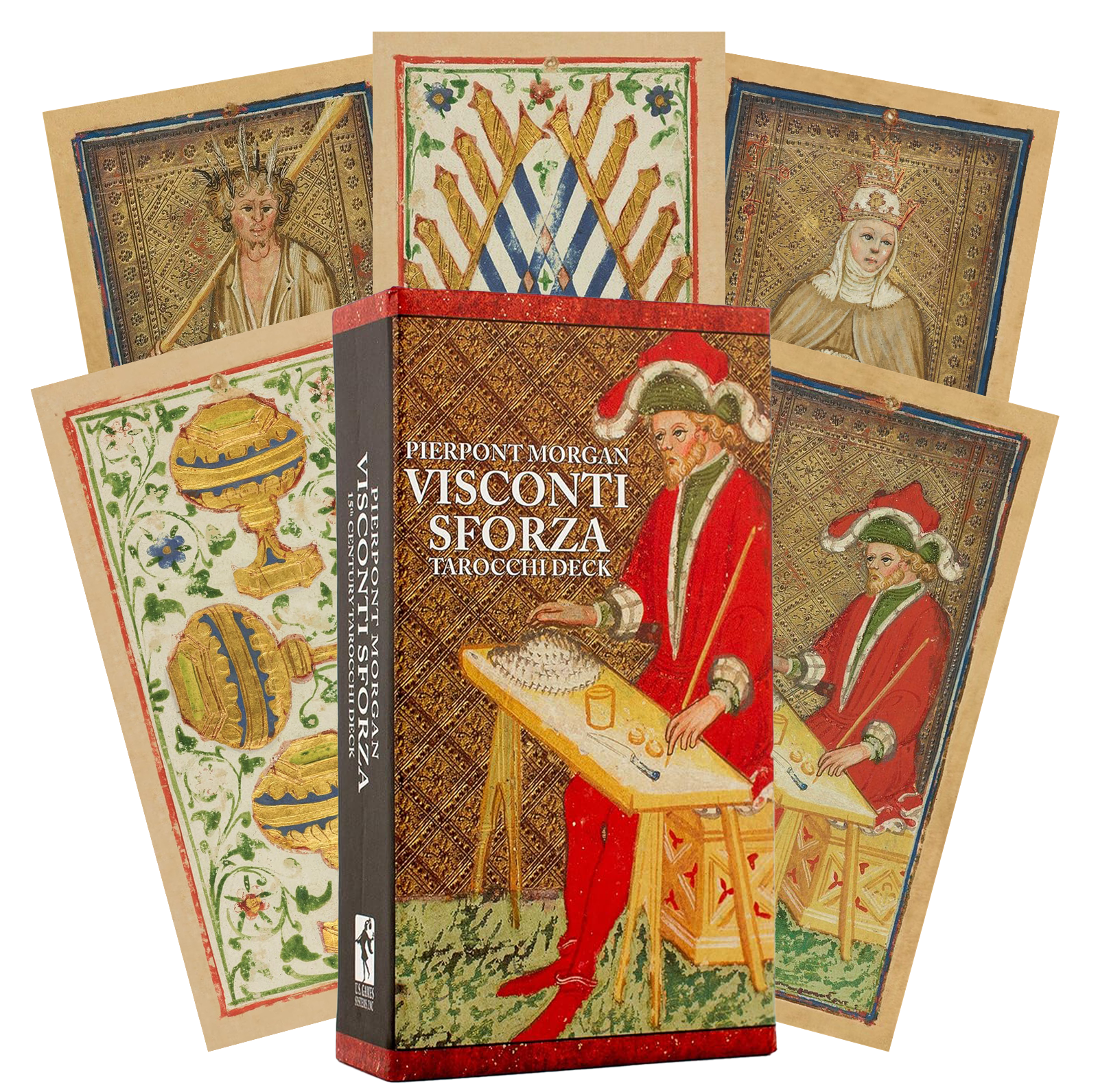 Visconti Sforza Pierpont Morgan Tarocchi kortos US Games Systems