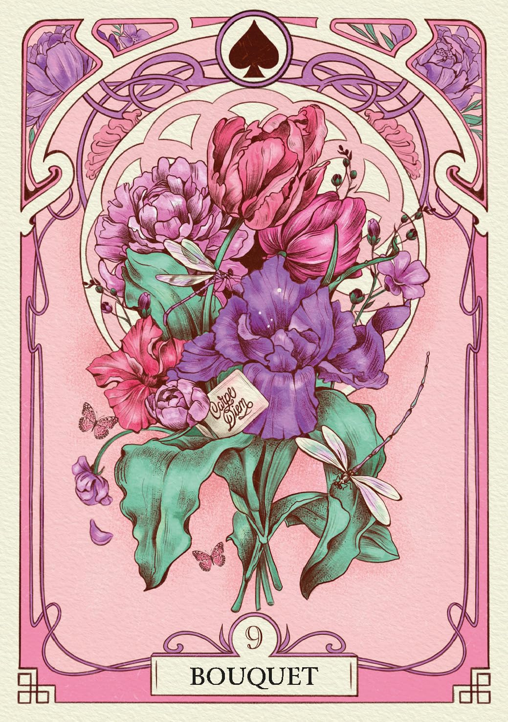 Romantic Lenormand Oracle kortos Lo Scarabeo