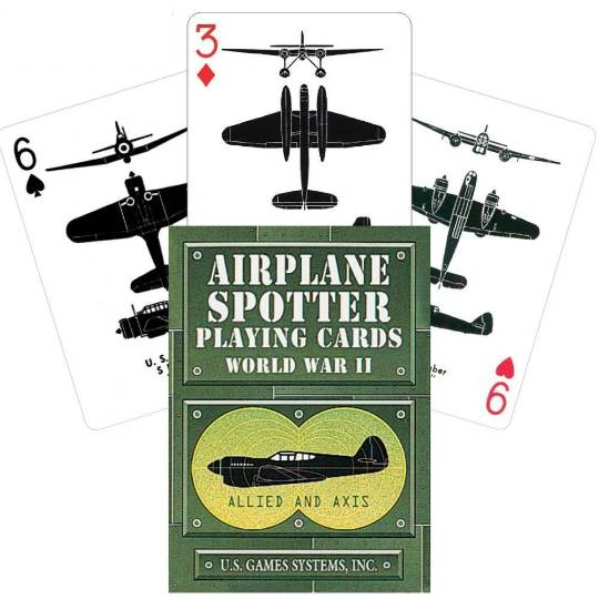 Airplane Spotter žaidimo kortos - OBUOLYS