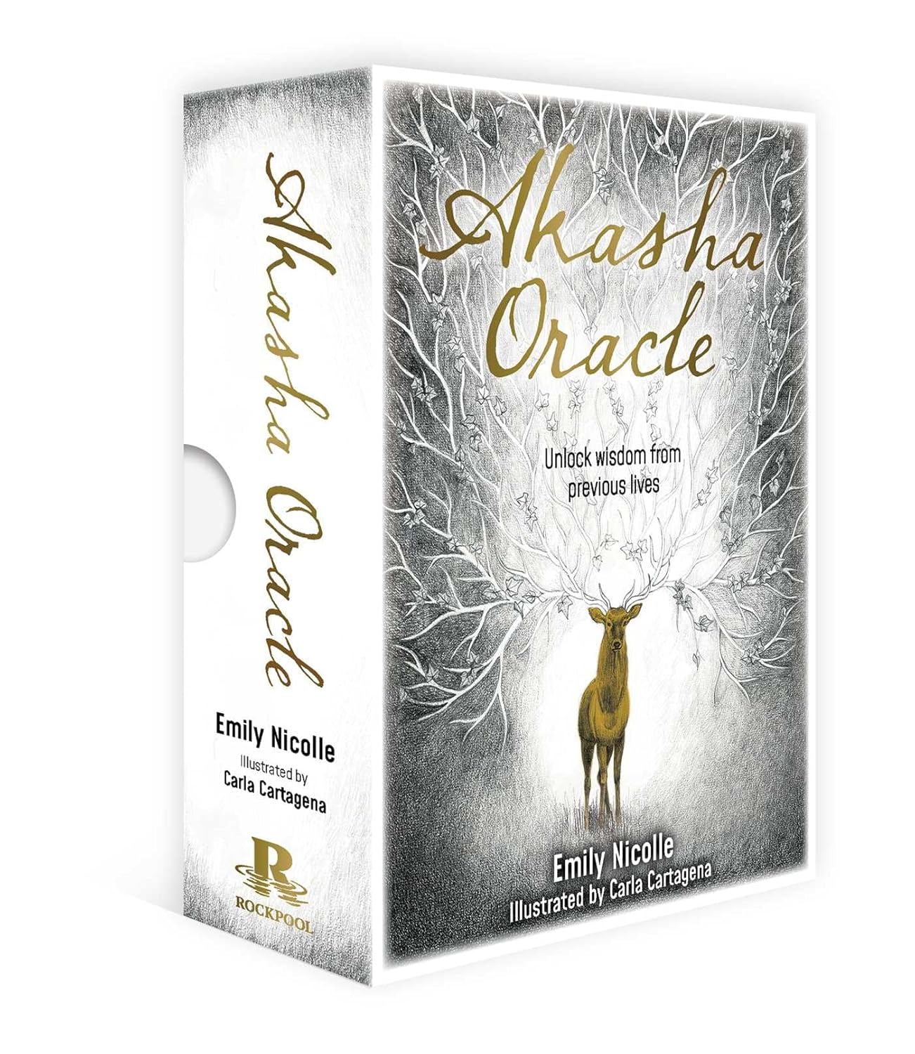 Akasha Oracle kortos Rockpool Publishing - OBUOLYS