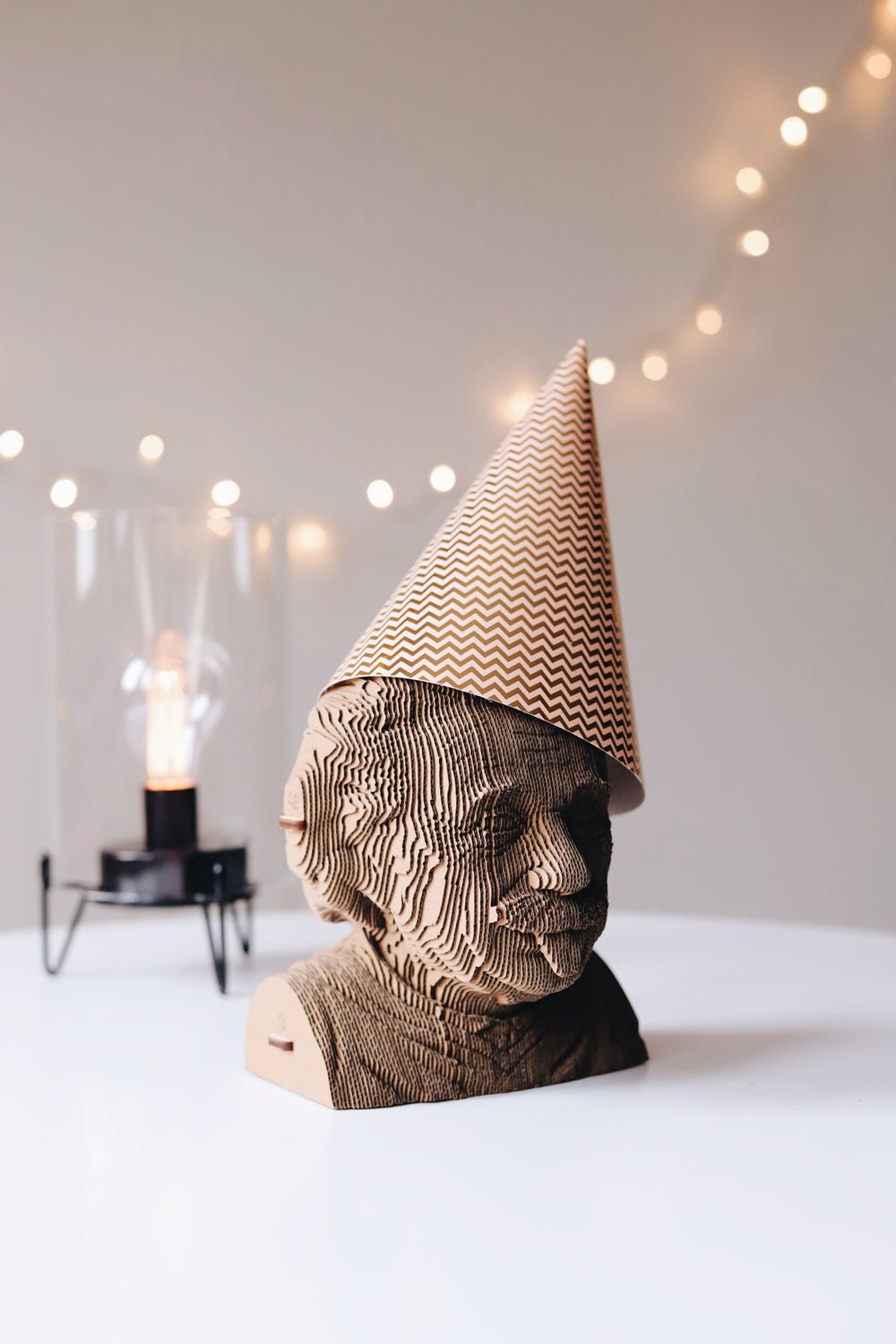 ALBERTAS EINŠTEINAS: surenkama 3D dėlionė - skulptūra - OBUOLYS